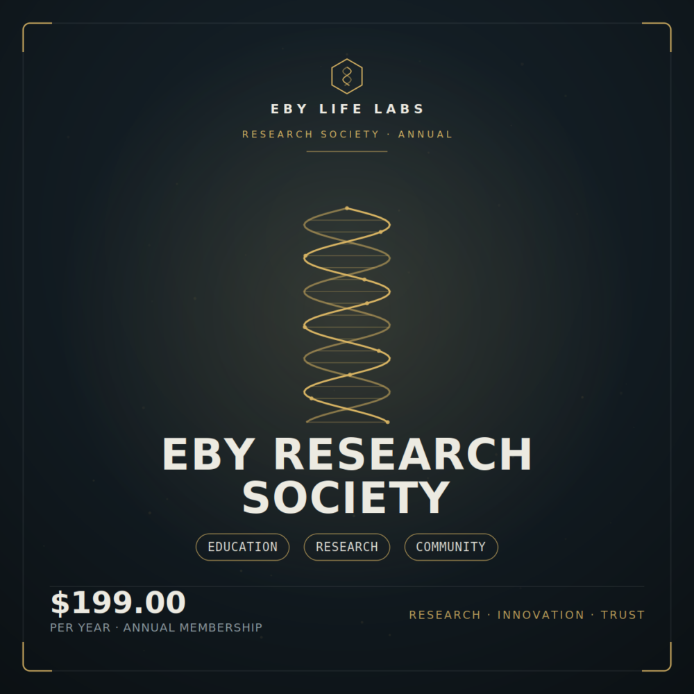 EBY Research Society - Annual Membership